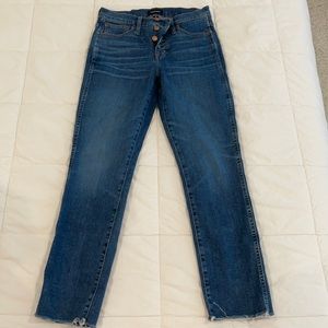 J Crew button jeans